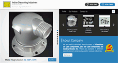 Desktop Screenshot of diecastingindia.com