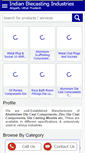 Mobile Screenshot of diecastingindia.com